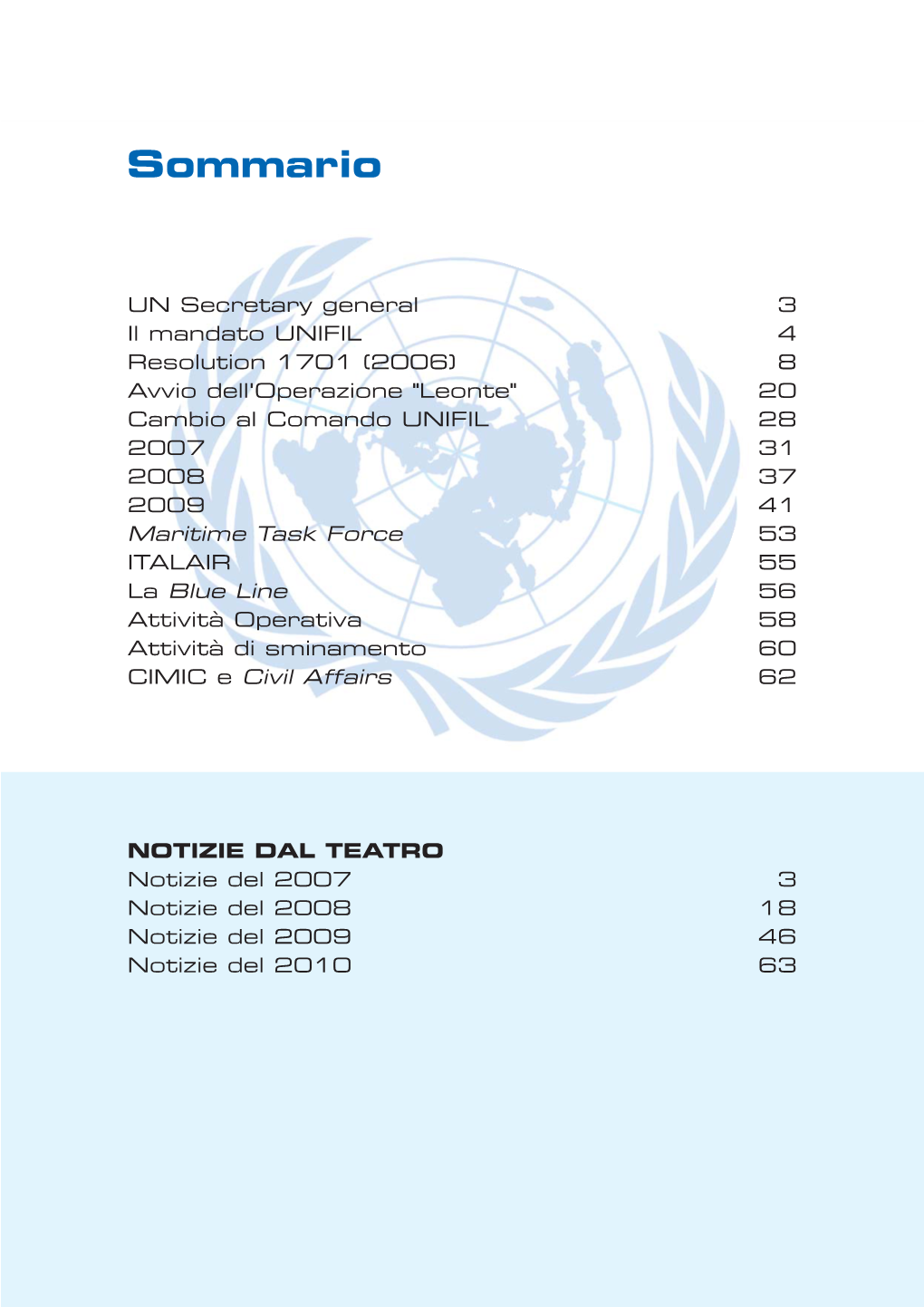 UNIFIL 3 Anni Di Tric​Olore