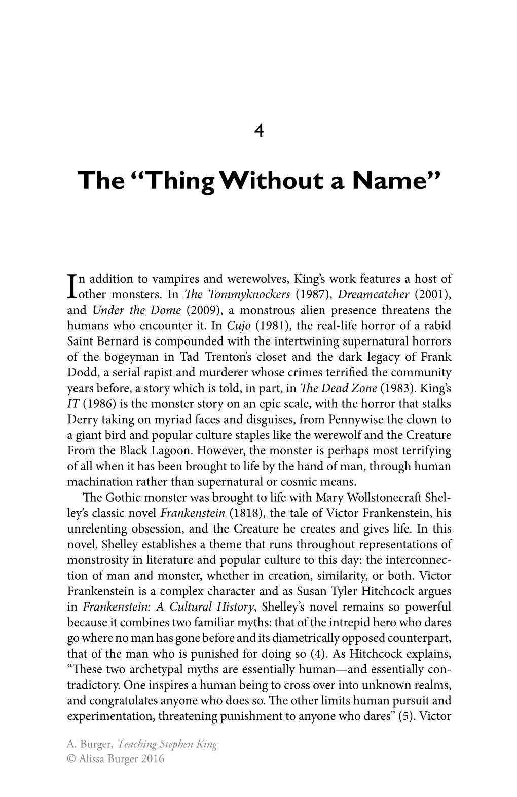 The “Thing Without a Name”