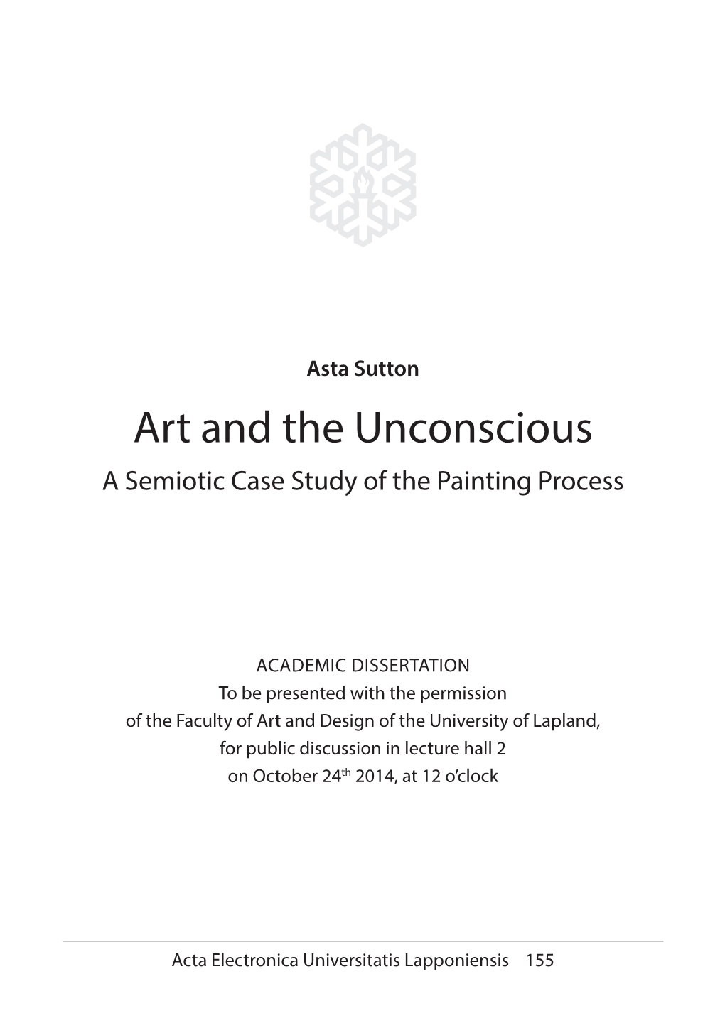 Art and the Unconscious Mind