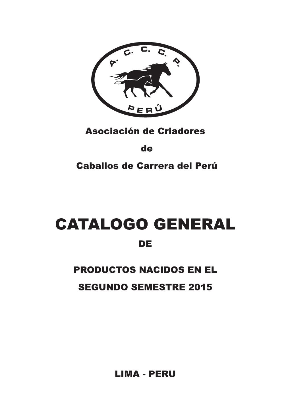 Catalogo General De