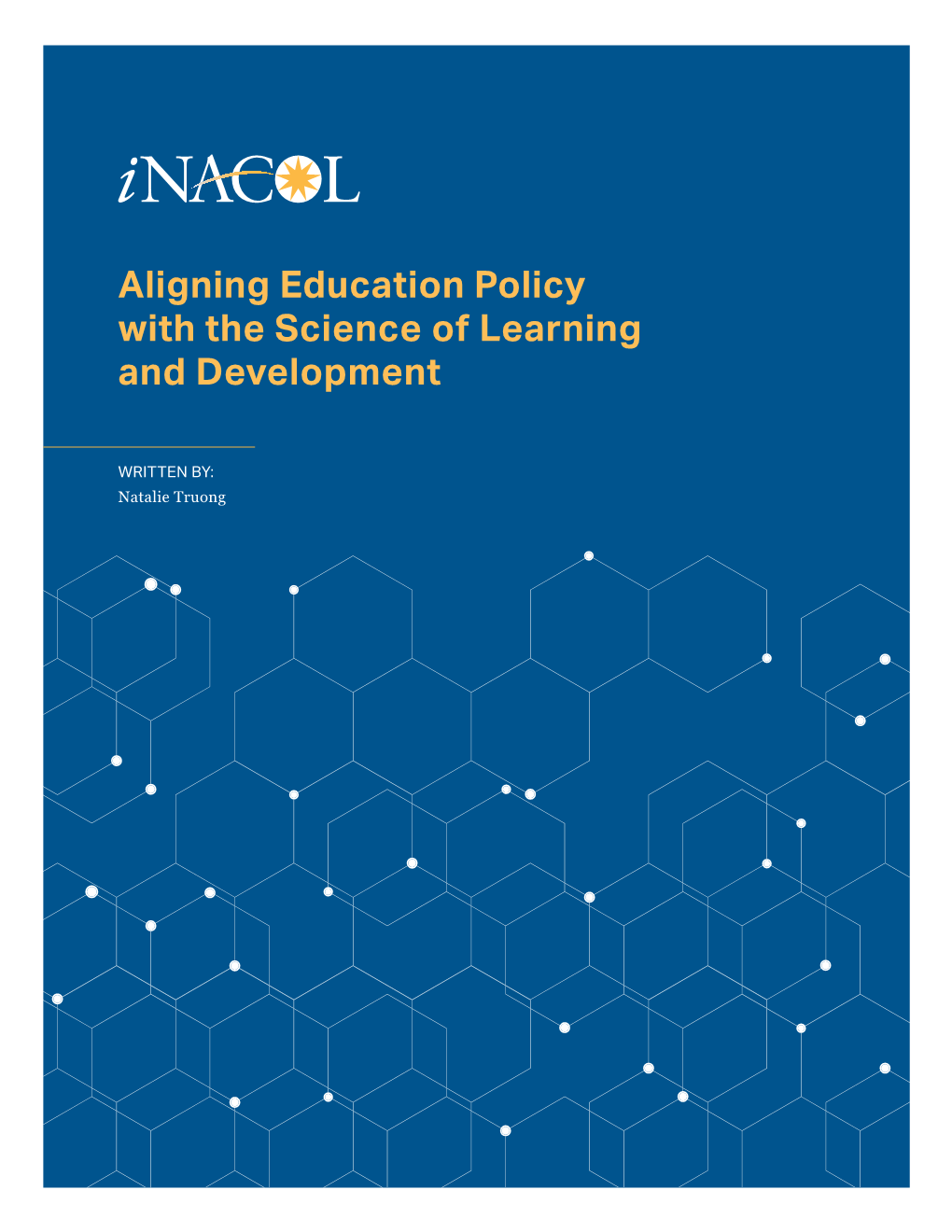 Aligning Education Policy with the Science of Learning and Development