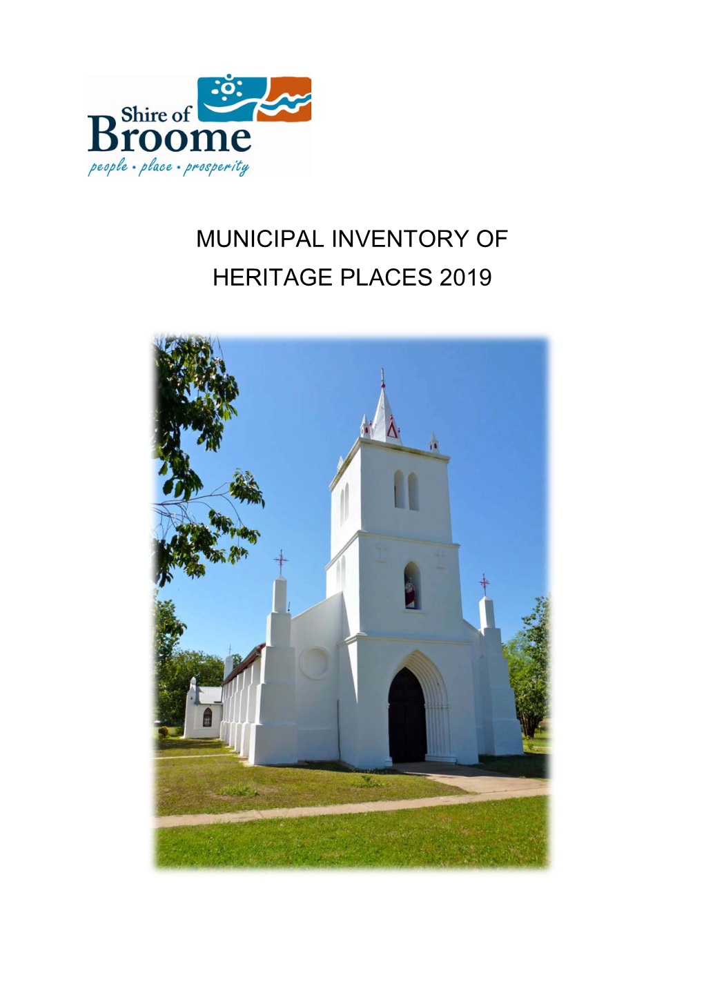 Municipal Inventory of Heritage Places 2019