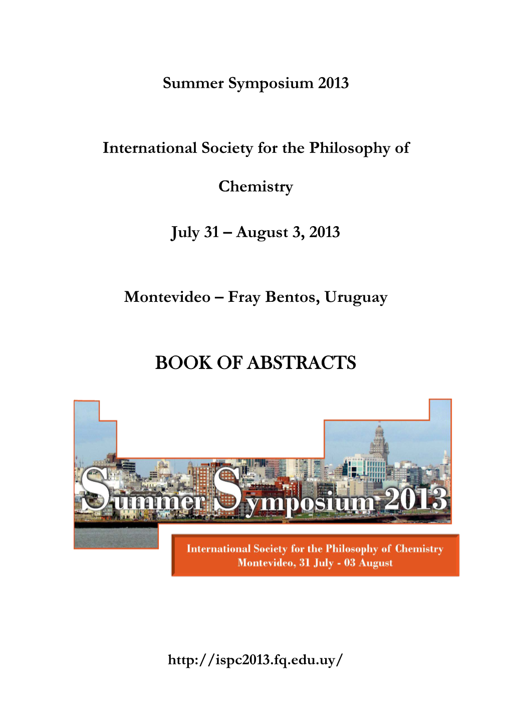 Book of Abstracts