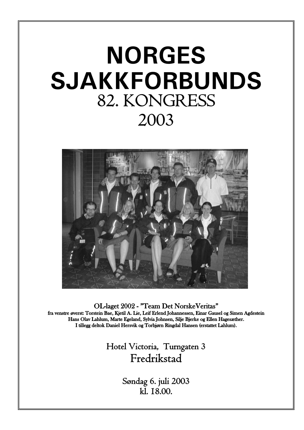 Norges Sjakkforbunds 81. Kongress