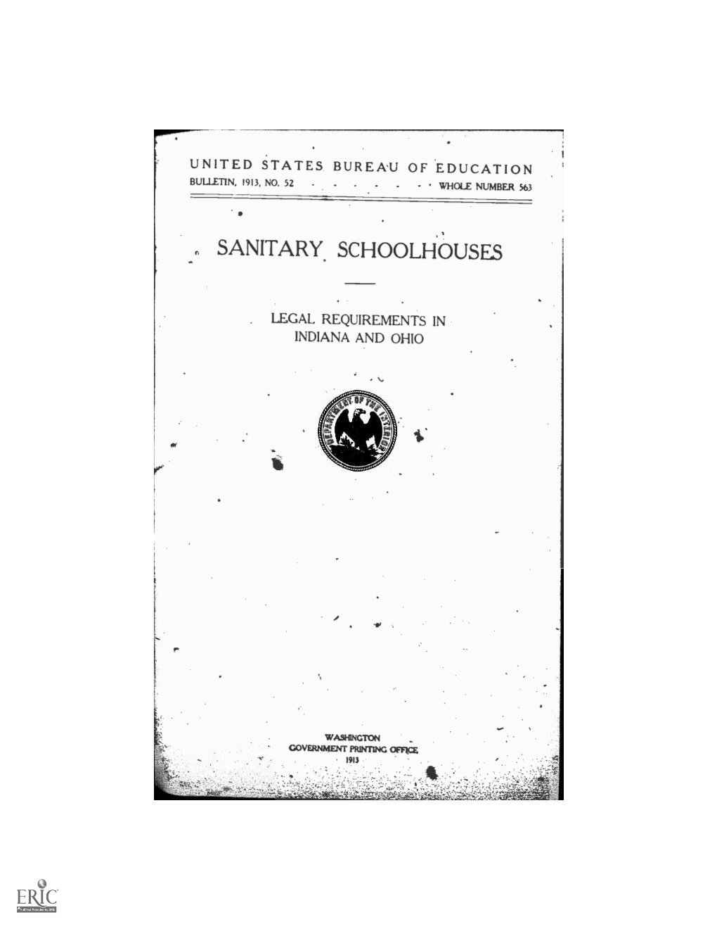 Sanitary. Schoolhouses