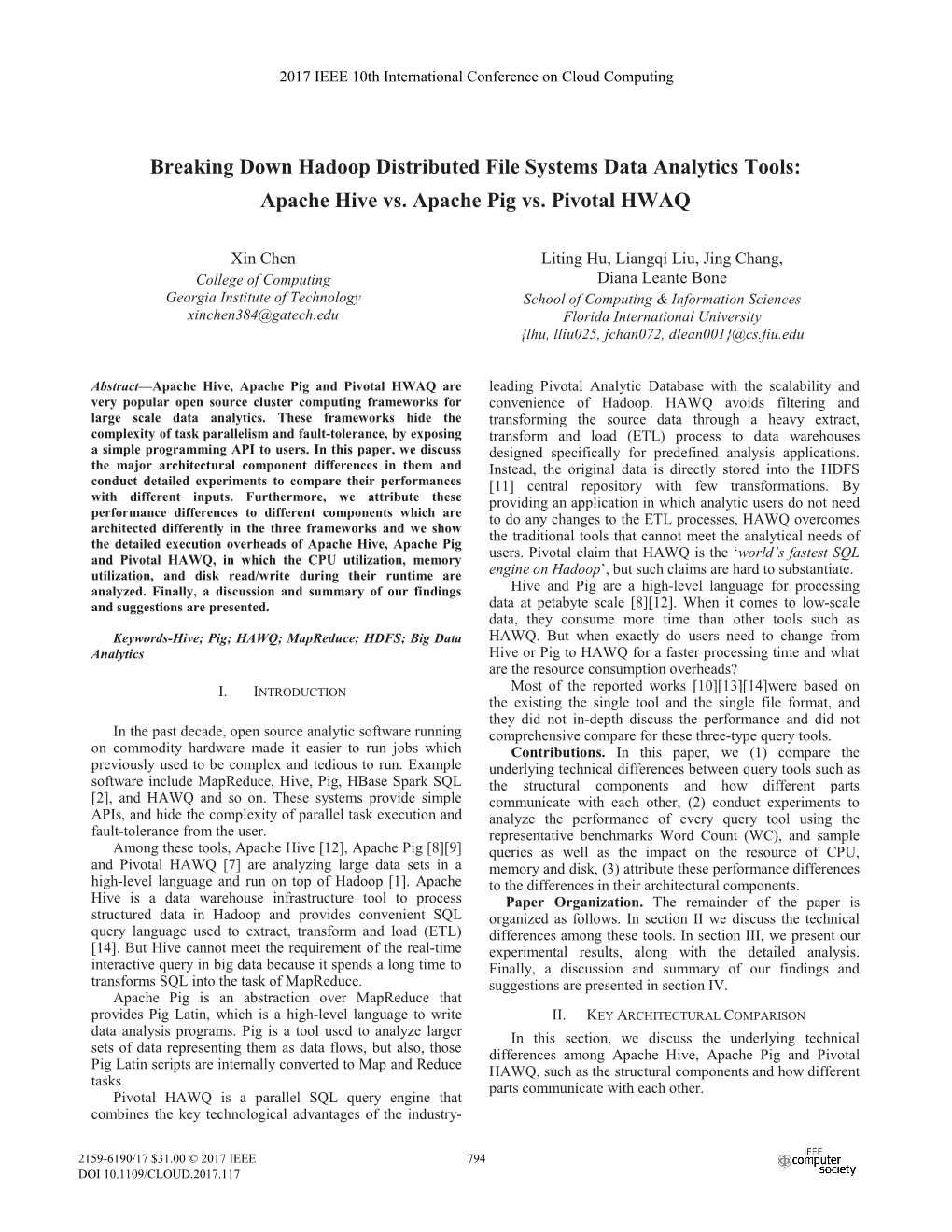 Breaking Down Hadoop Distributed File Systems Data Analytics Tools: Apache Hive Vs