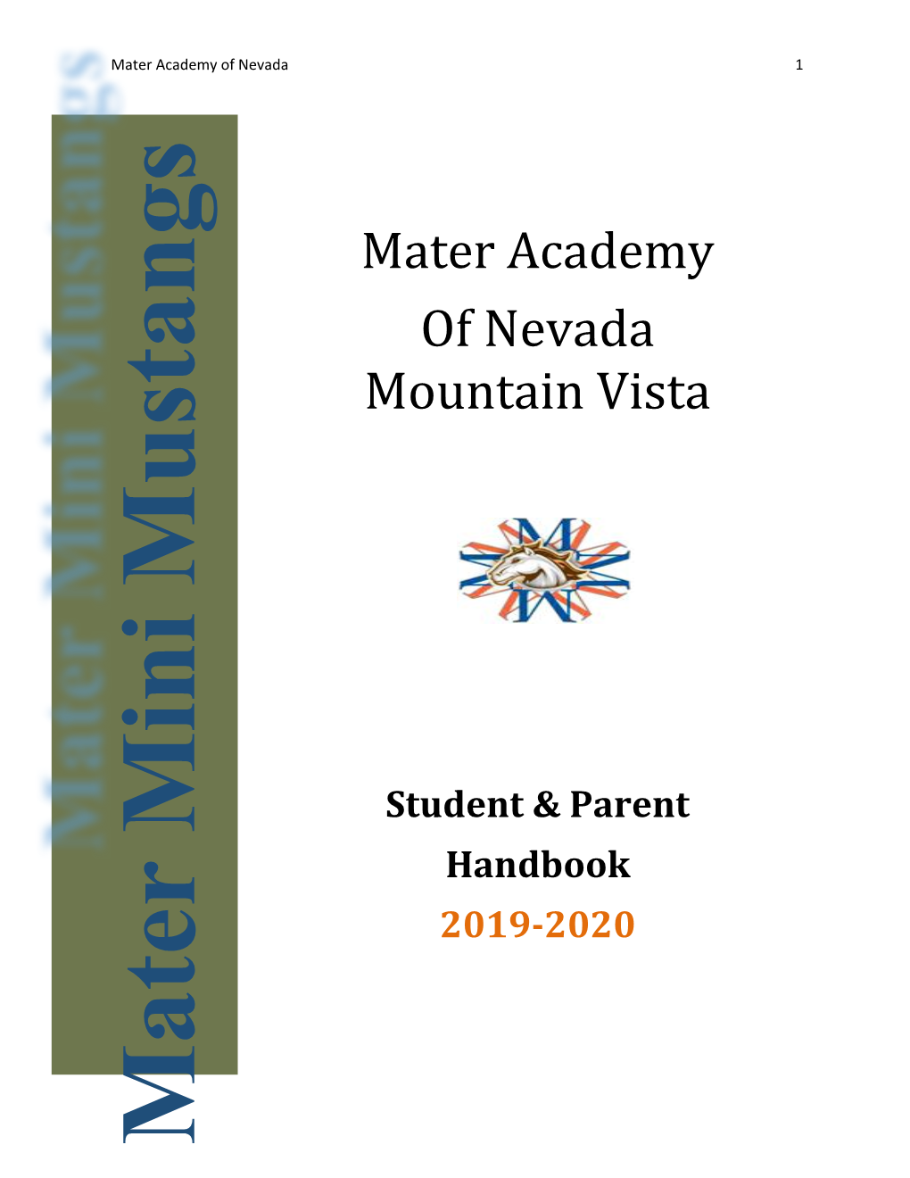 Mater Academy of Nevada 1