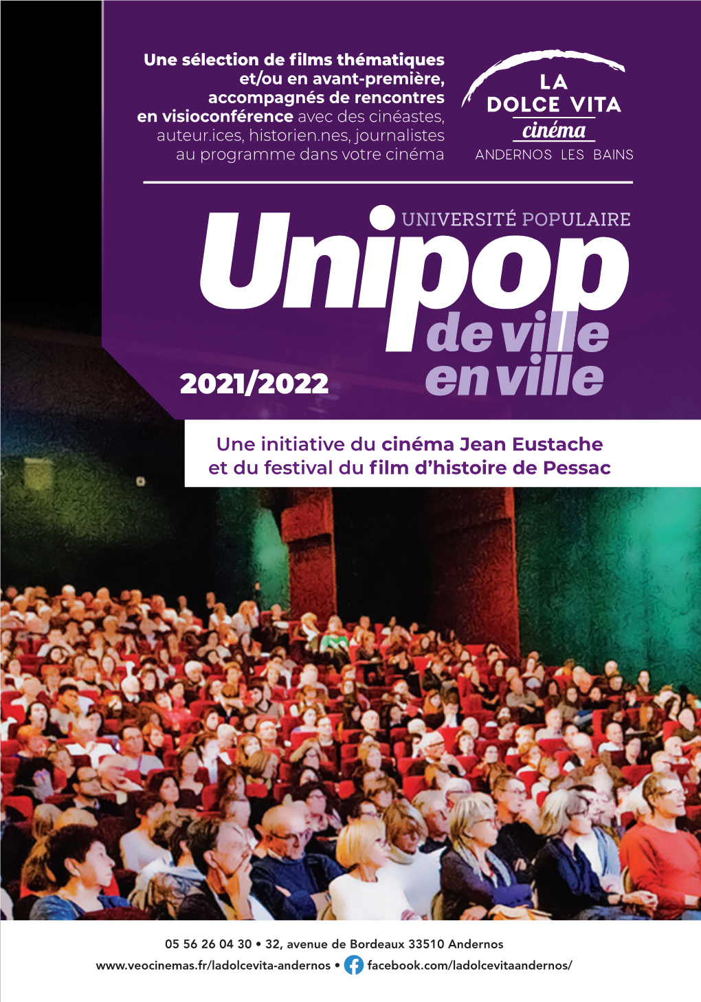 Une Initiative Du Cinéma Jean Eustache Et Du Festival Du Film D’Histoire De Pessac