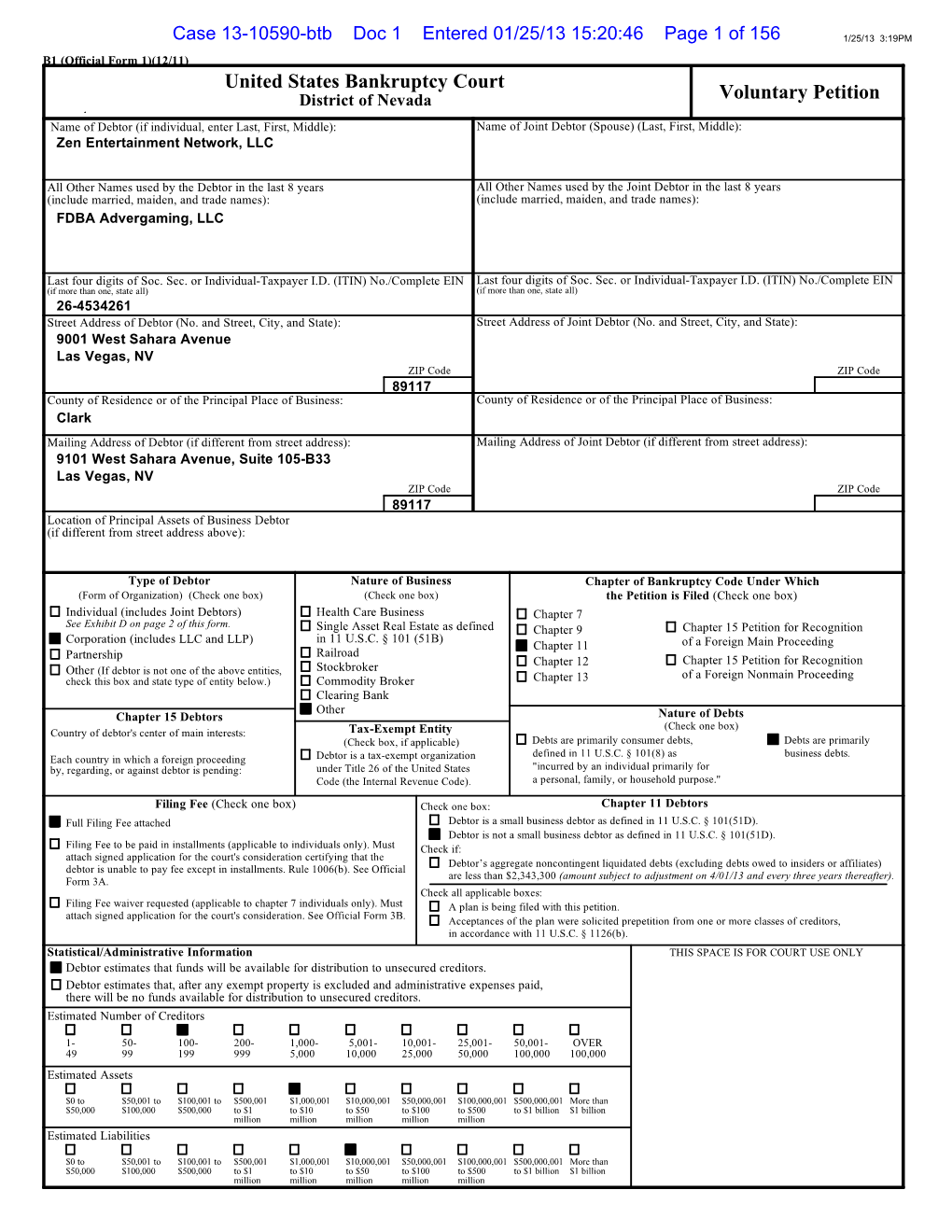 Bankruptcy Forms