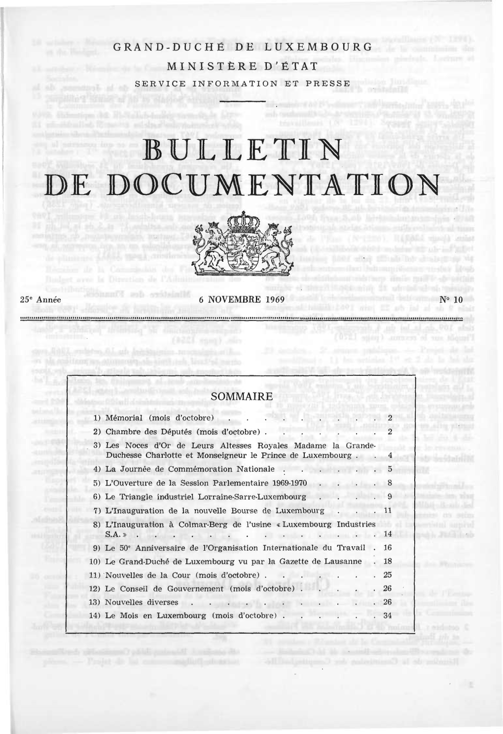 Bulletin Documentation