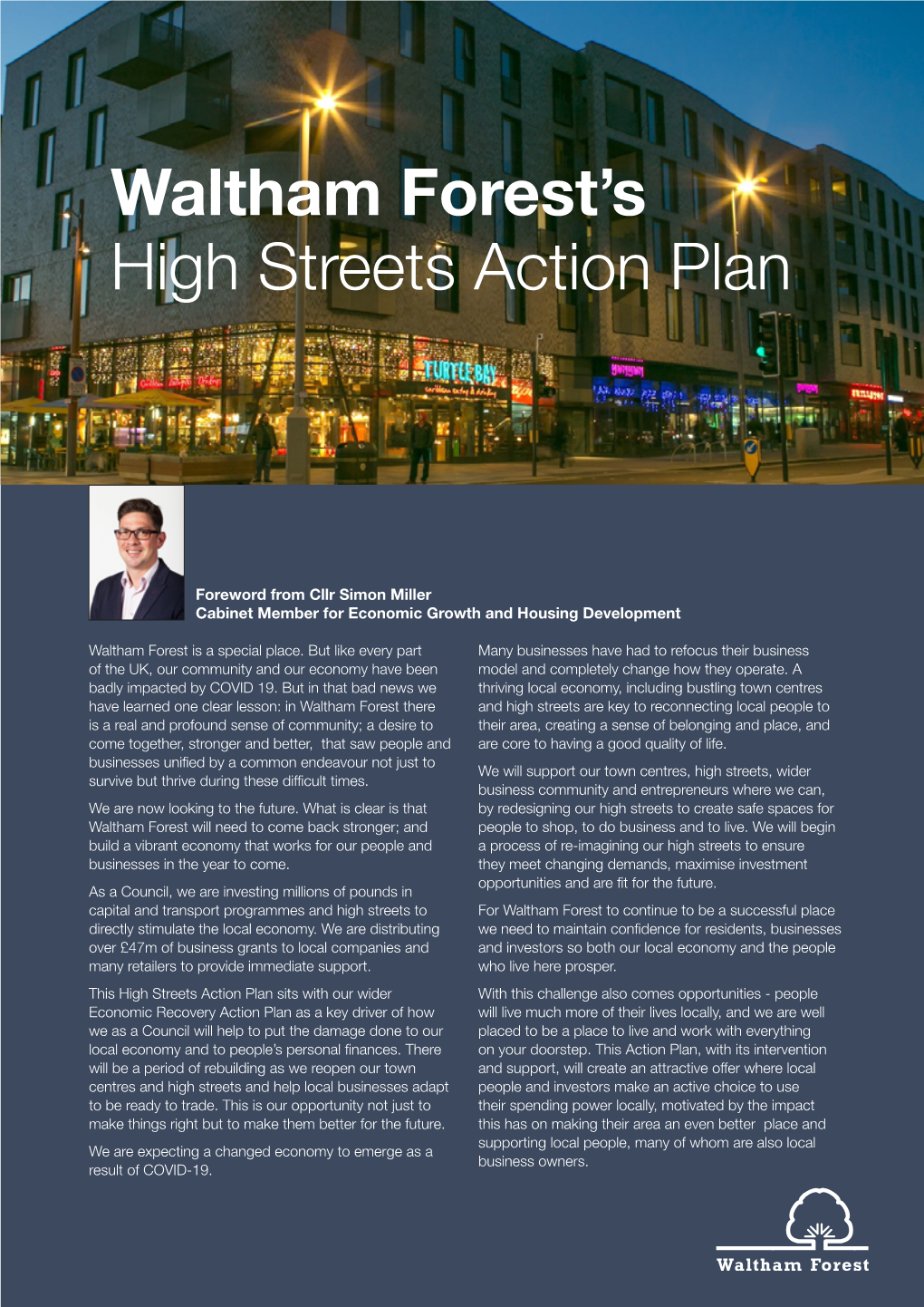 High Street Recovery Action Plan