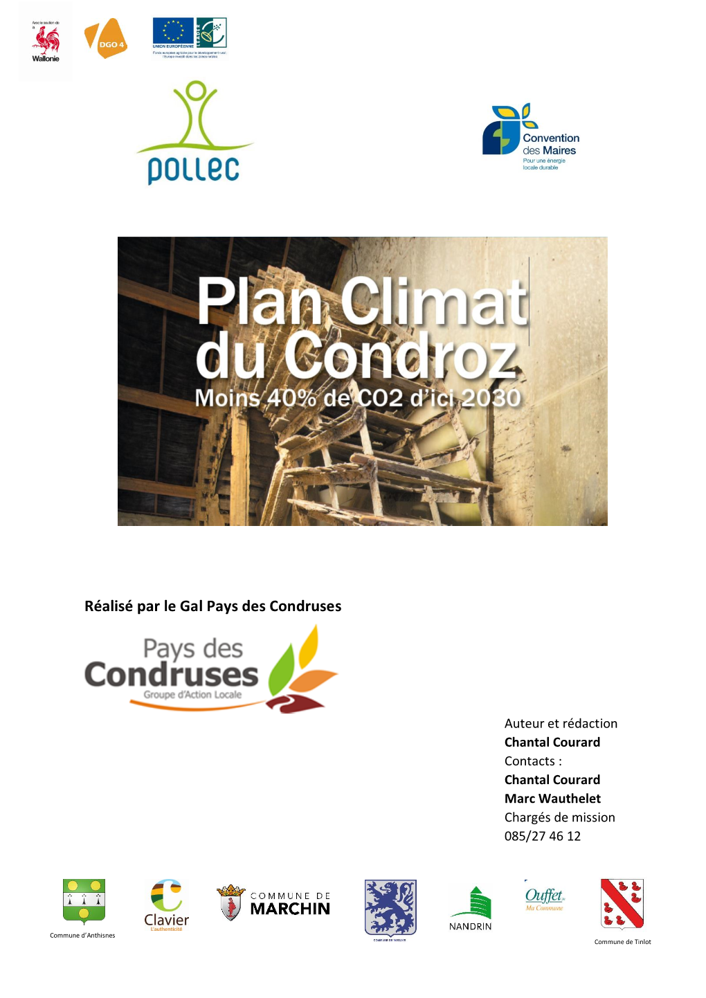 Plan Climat Du Condroz Téléchargeable