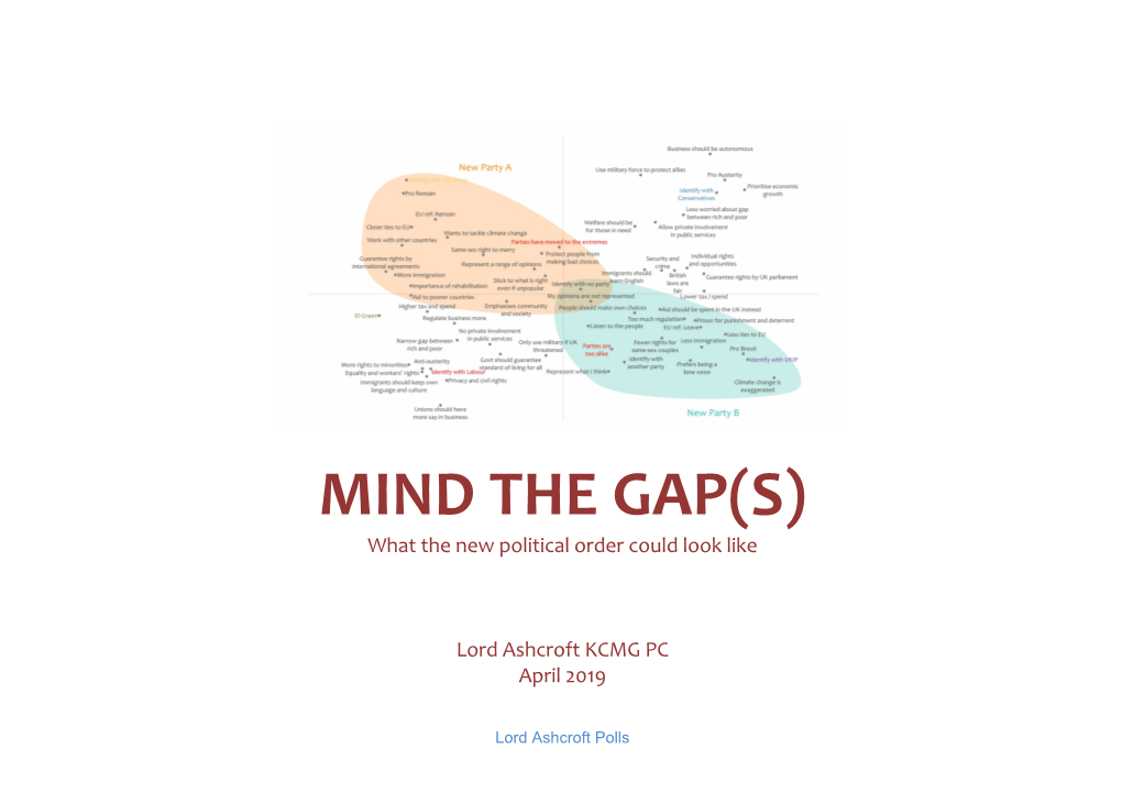 MIND the GAP(S) What the New Political Order Could Look Like