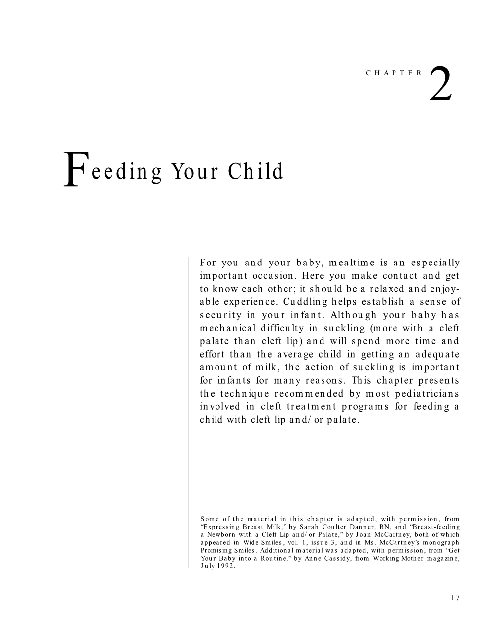 Eeding Your Child