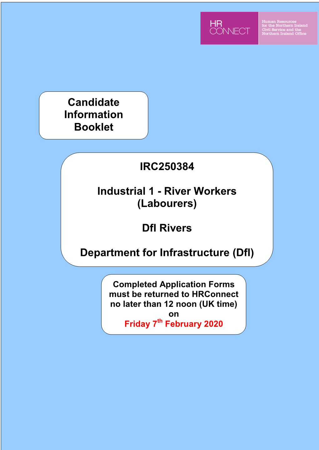 (Labourers) Dfi Rivers Department for Infrastructure