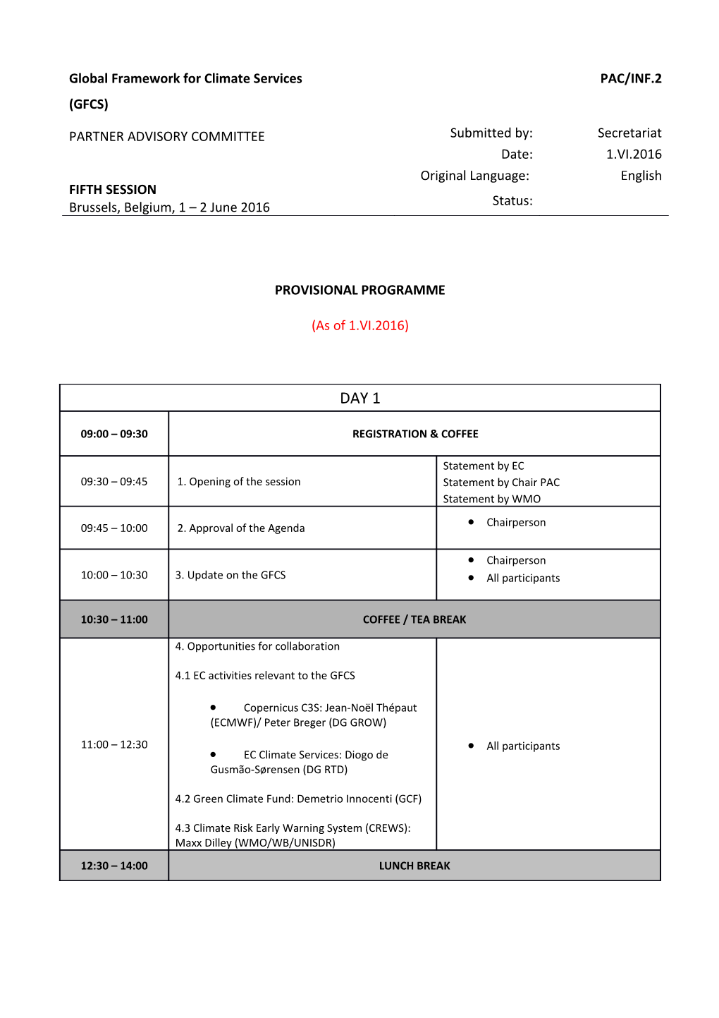 WMO Document Template s11