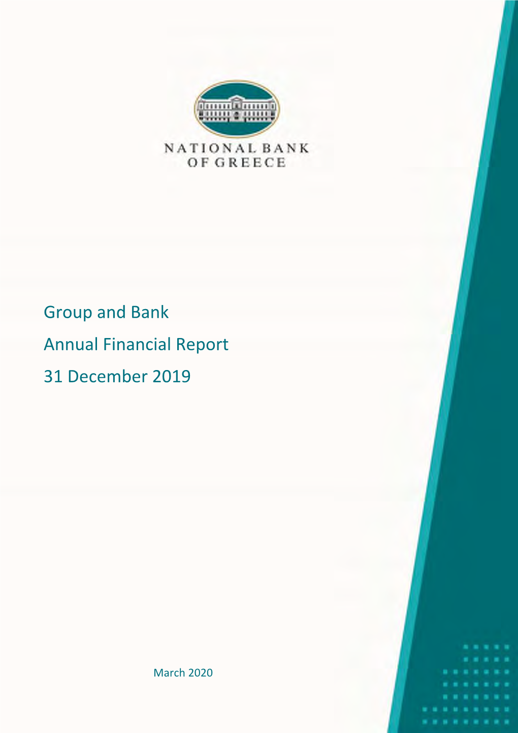 Group and Bank Annual Financial Report 31 December 2019