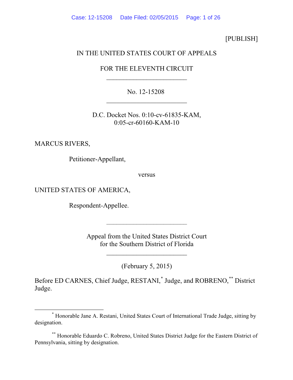 [Publish] in the United States Court of Appeals for the Eleventh