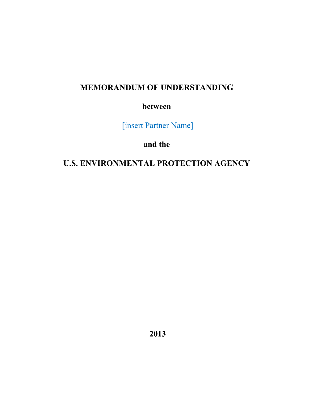 Memorandum of Understanding s38