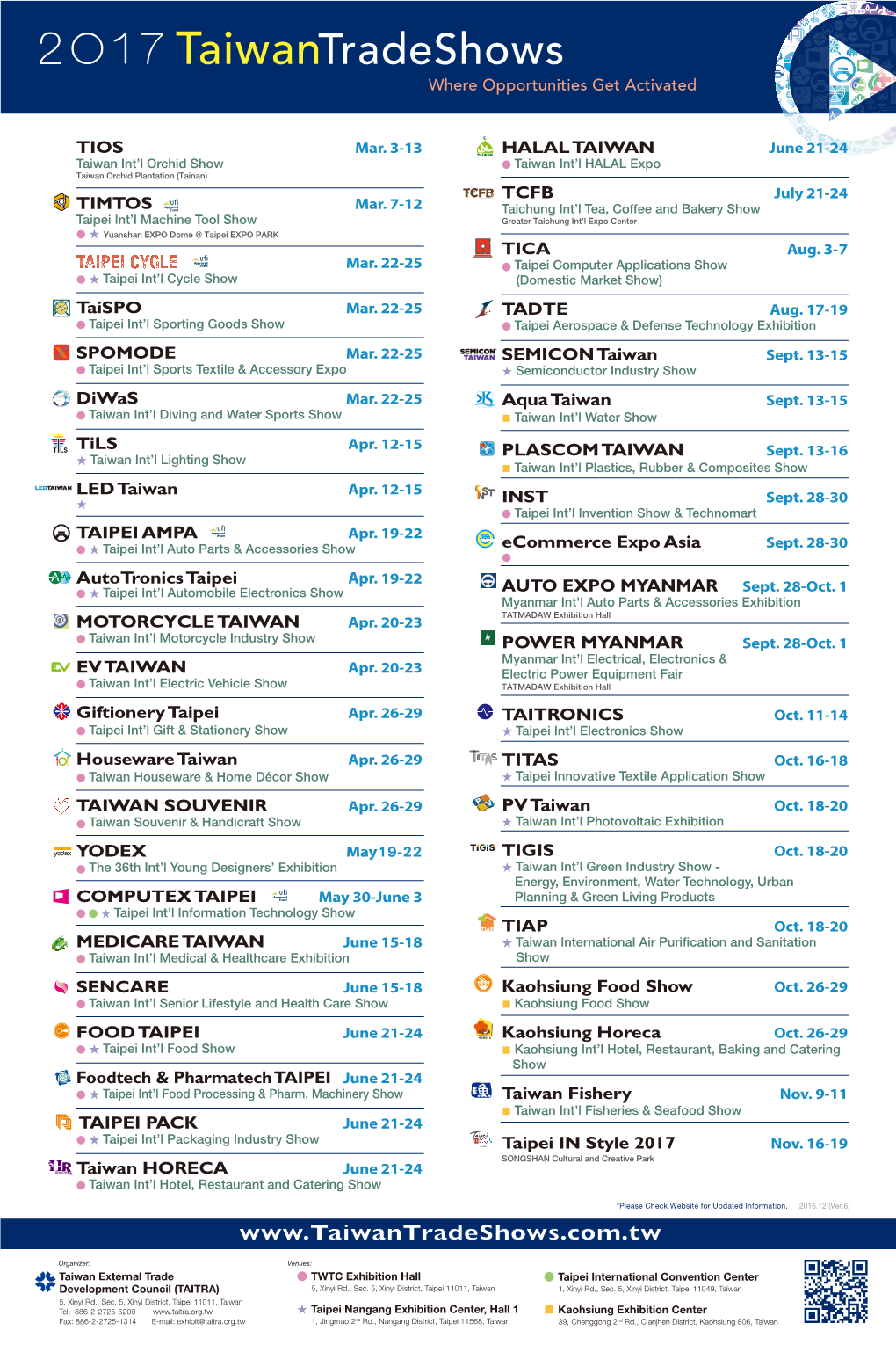 Taiwantradeshows Where Opportunities Get Activated