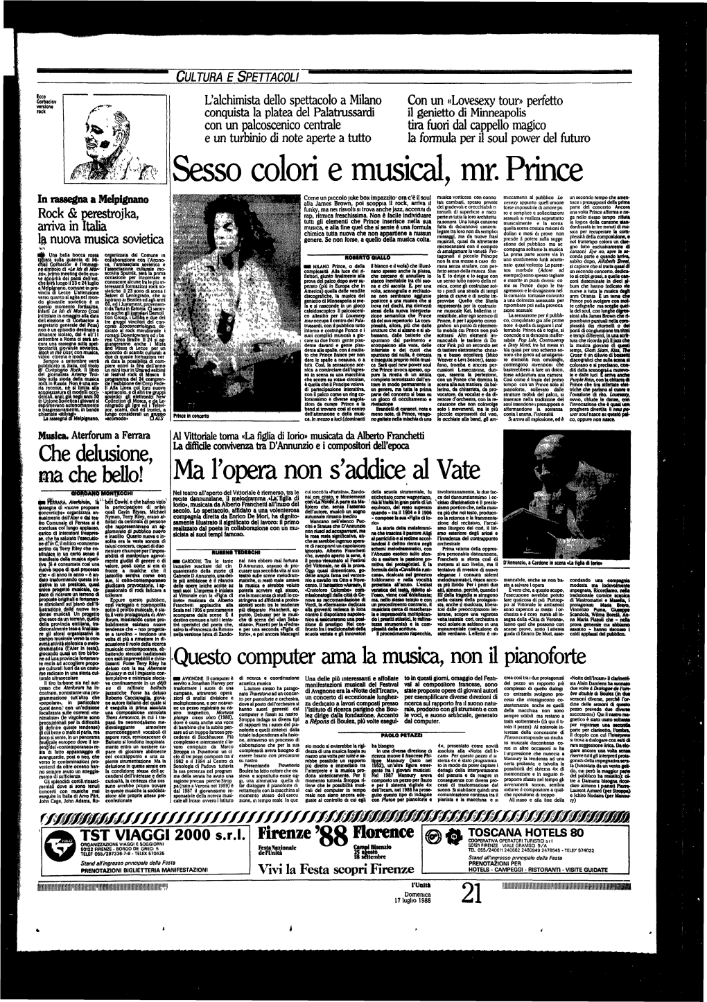 Sesso Colori E Musical, Mr. Prince