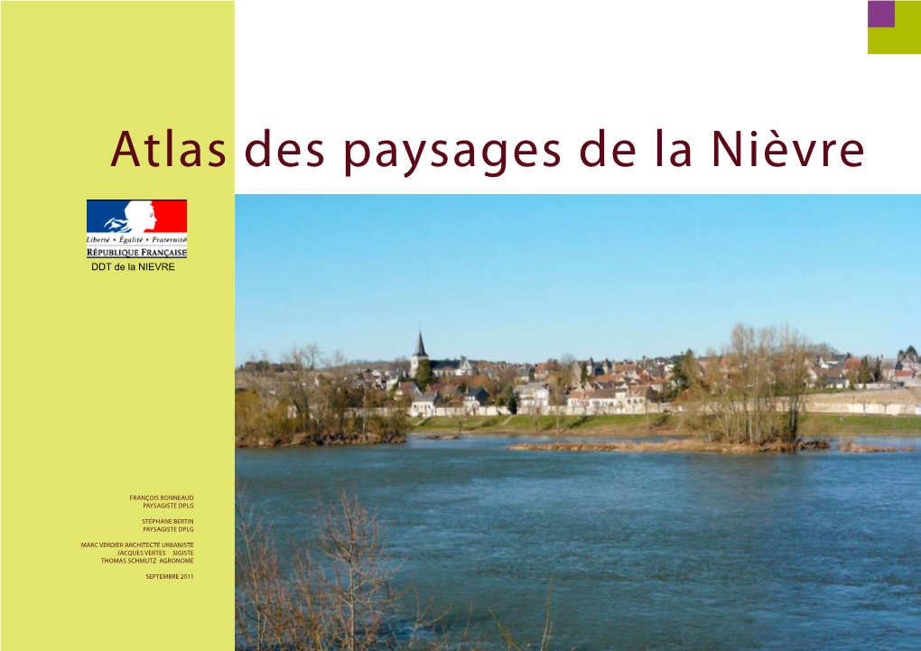 Atlas Des Paysages De La Nièvre