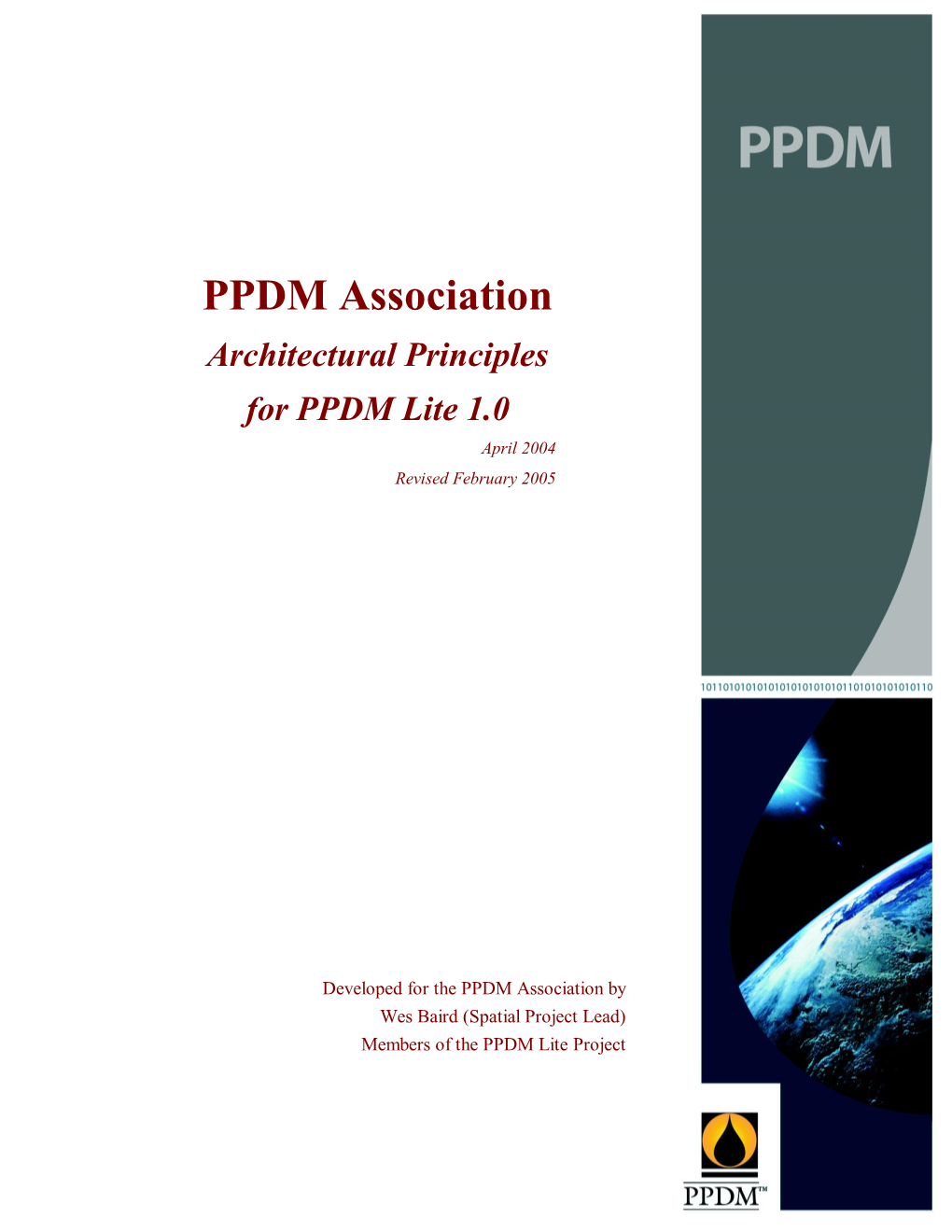 PPDM Architectural Principles and Open Standards