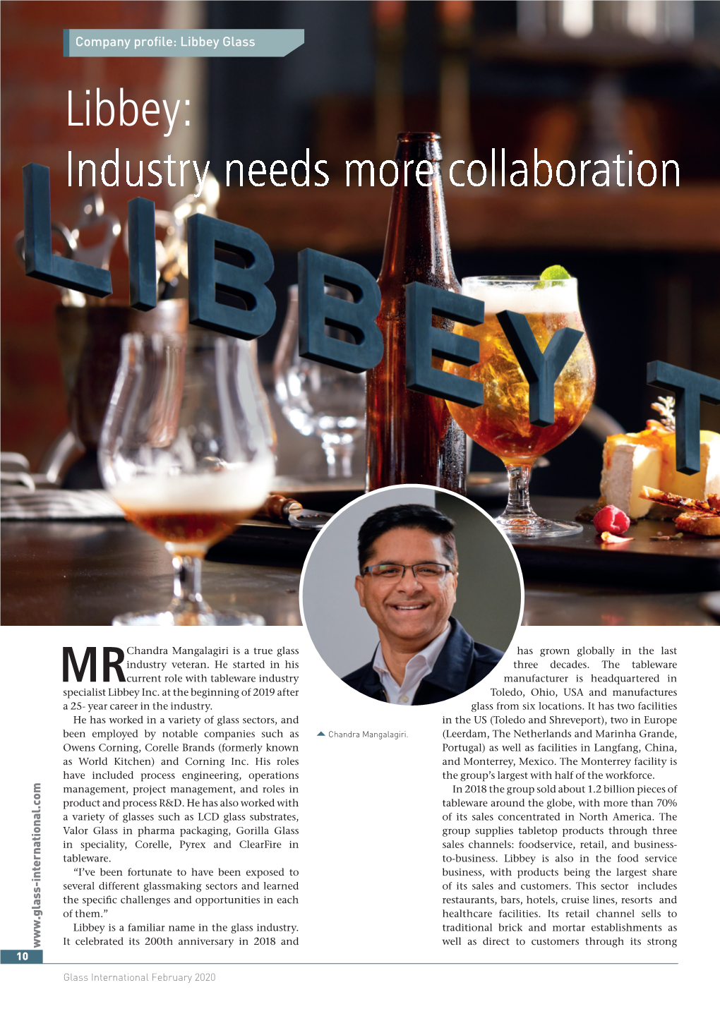 Libbey: Industry Needs More Collaboration