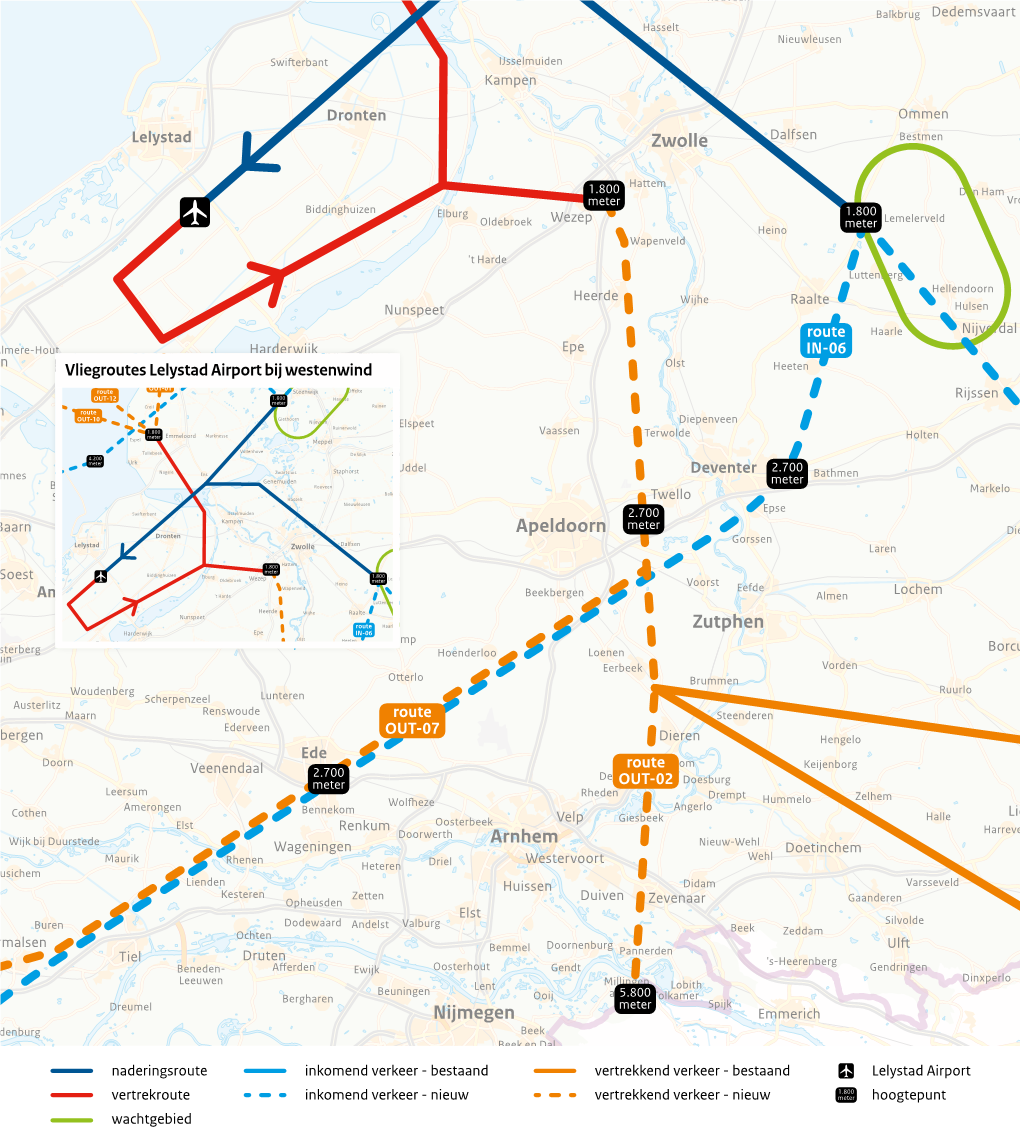 Almere Nijmegen Zwolle T Arnhem Apeldoorn Zutphen