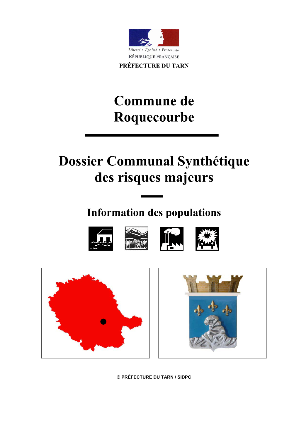 Commune De Roquecourbe Dossier Communal Synthétique Des Risques