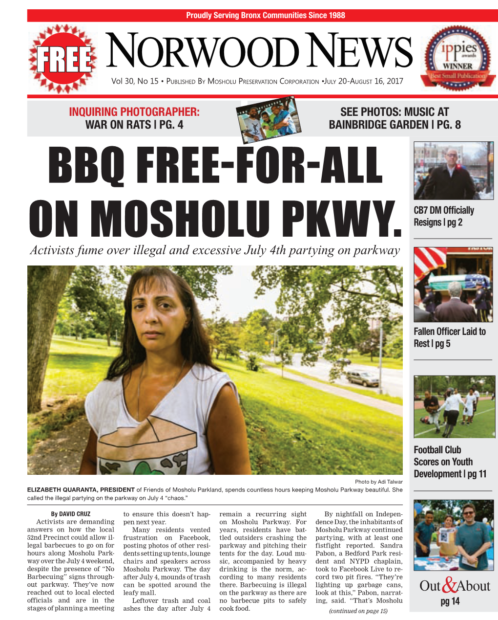 Bbq Free-For-All on Mosholu Pkwy