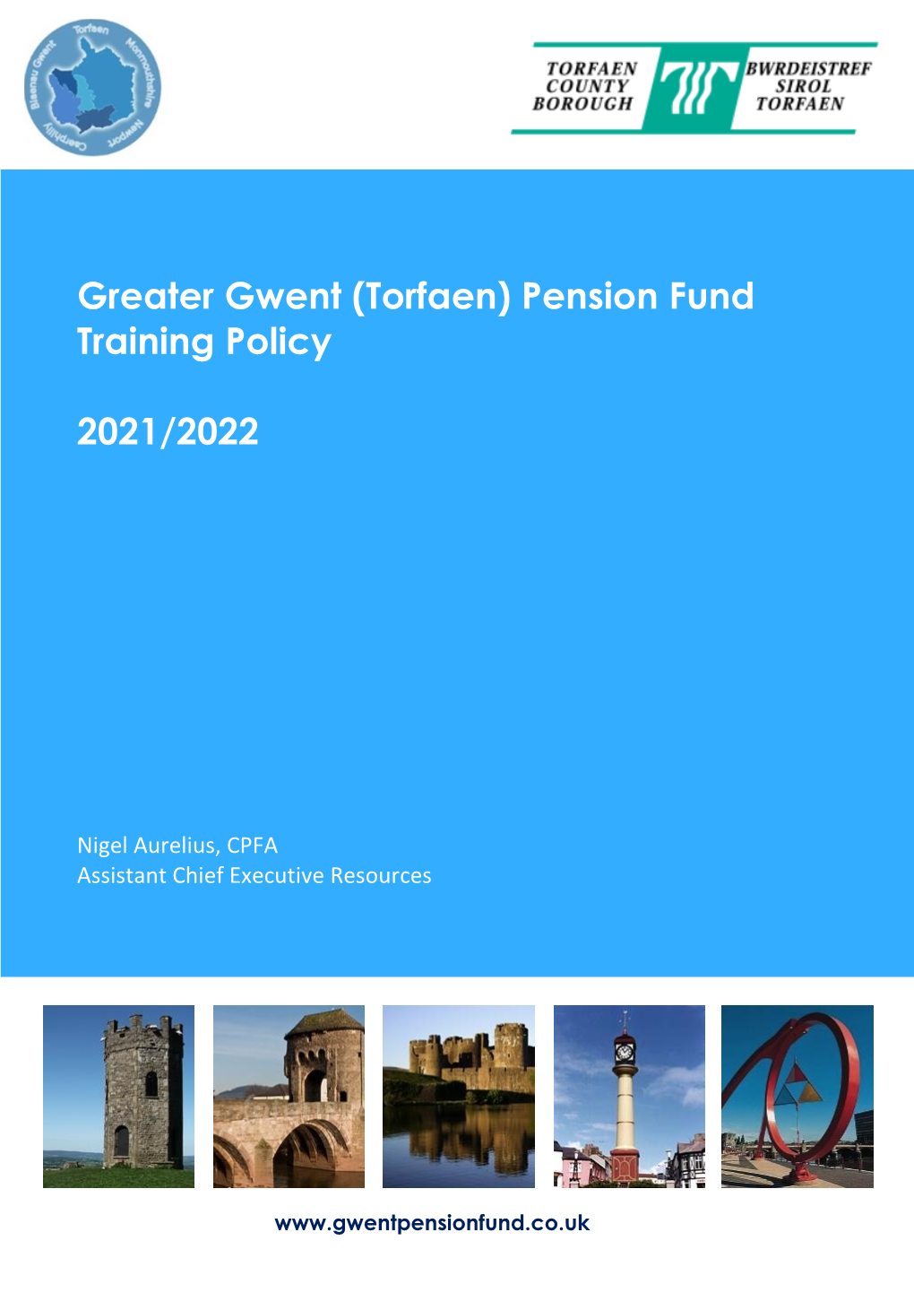 Greater Gwent (Torfaen) Pension Fund Training Policy 2021/2022