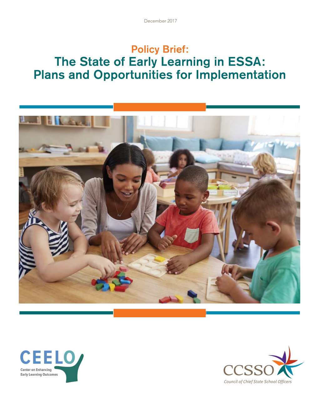 The State of Early Learning in ESSA: Plans and Opportunities for Implementation