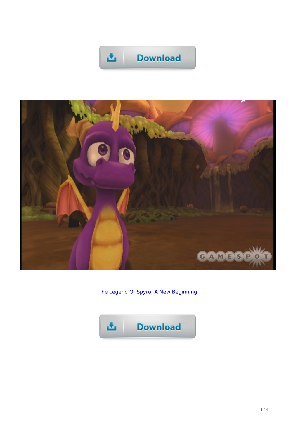 The Legend of Spyro: a New Beginning