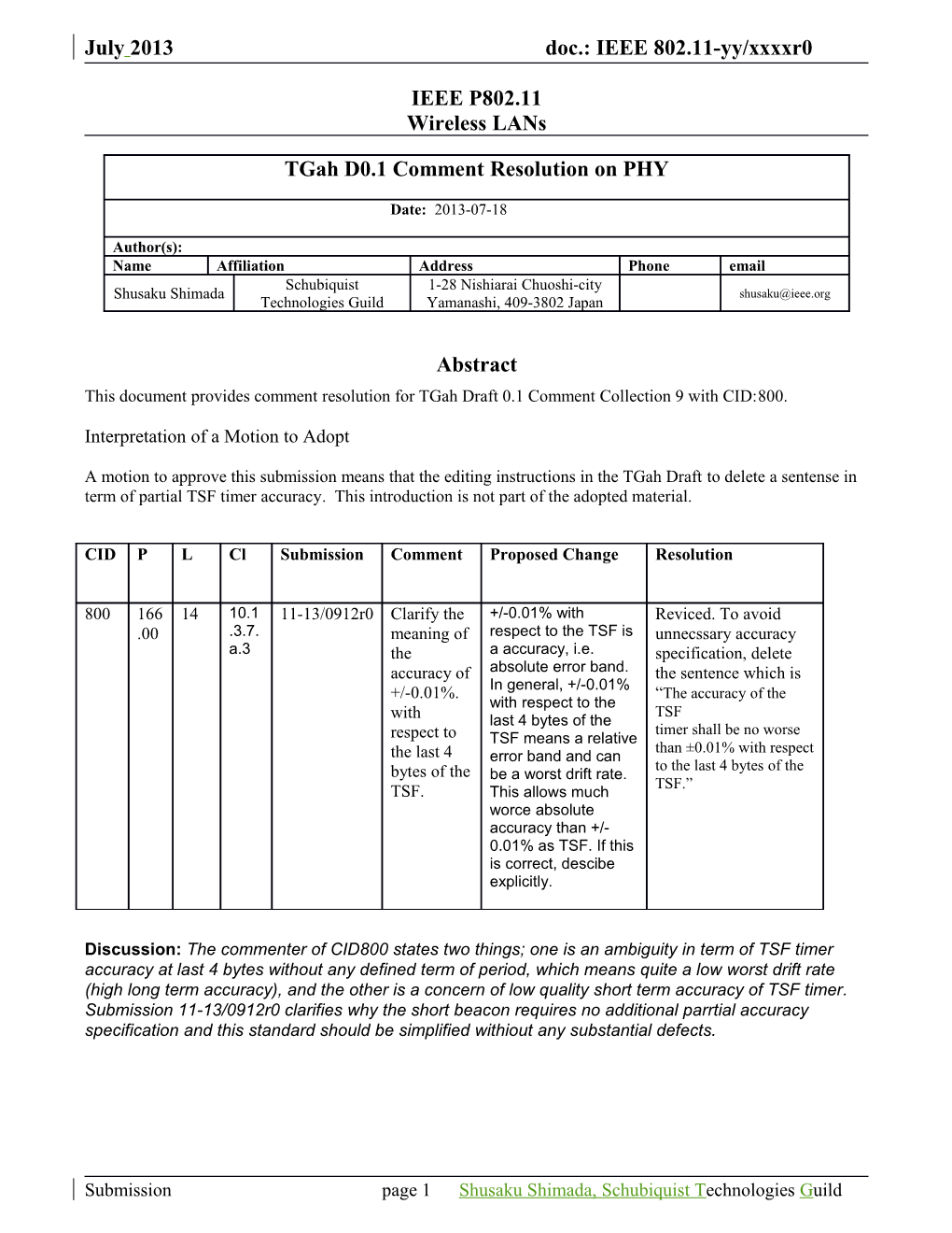 Doc.: IEEE 802.11-Yy/Xxxxr0 s1