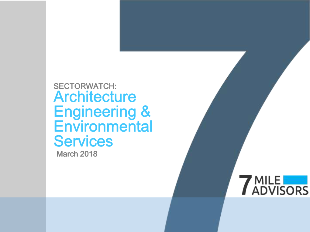 Architecture Engineering & Environmental Services