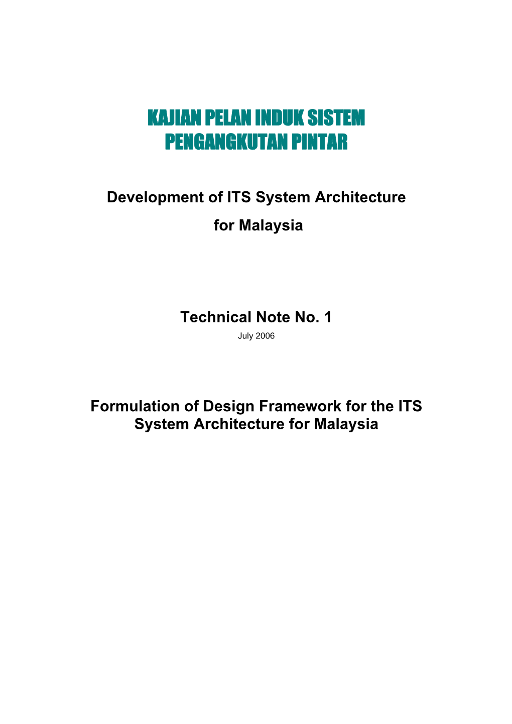 Identify System Architecture Directions