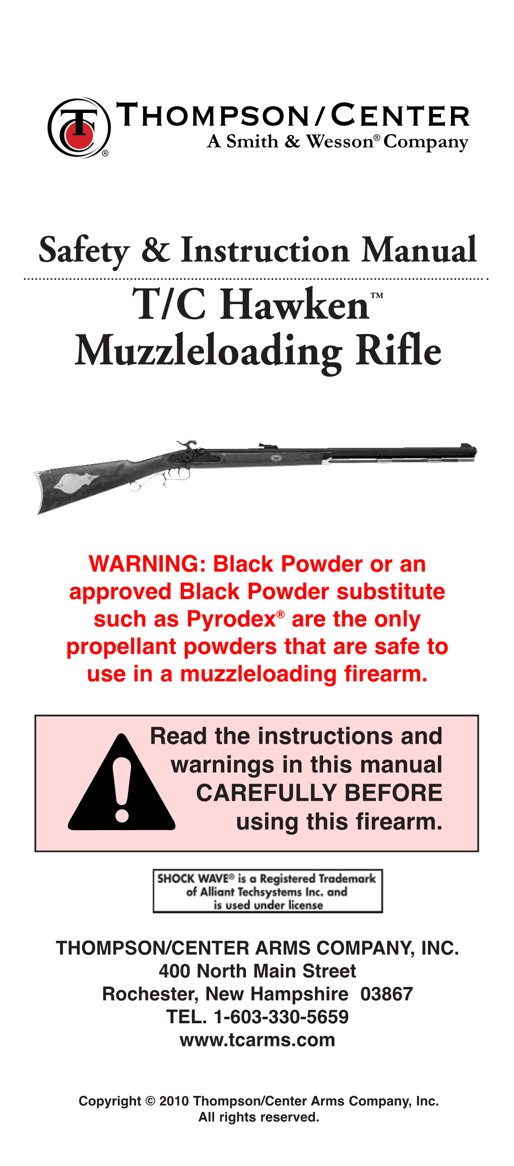 Hawken ™ Muzzleloading Rifle