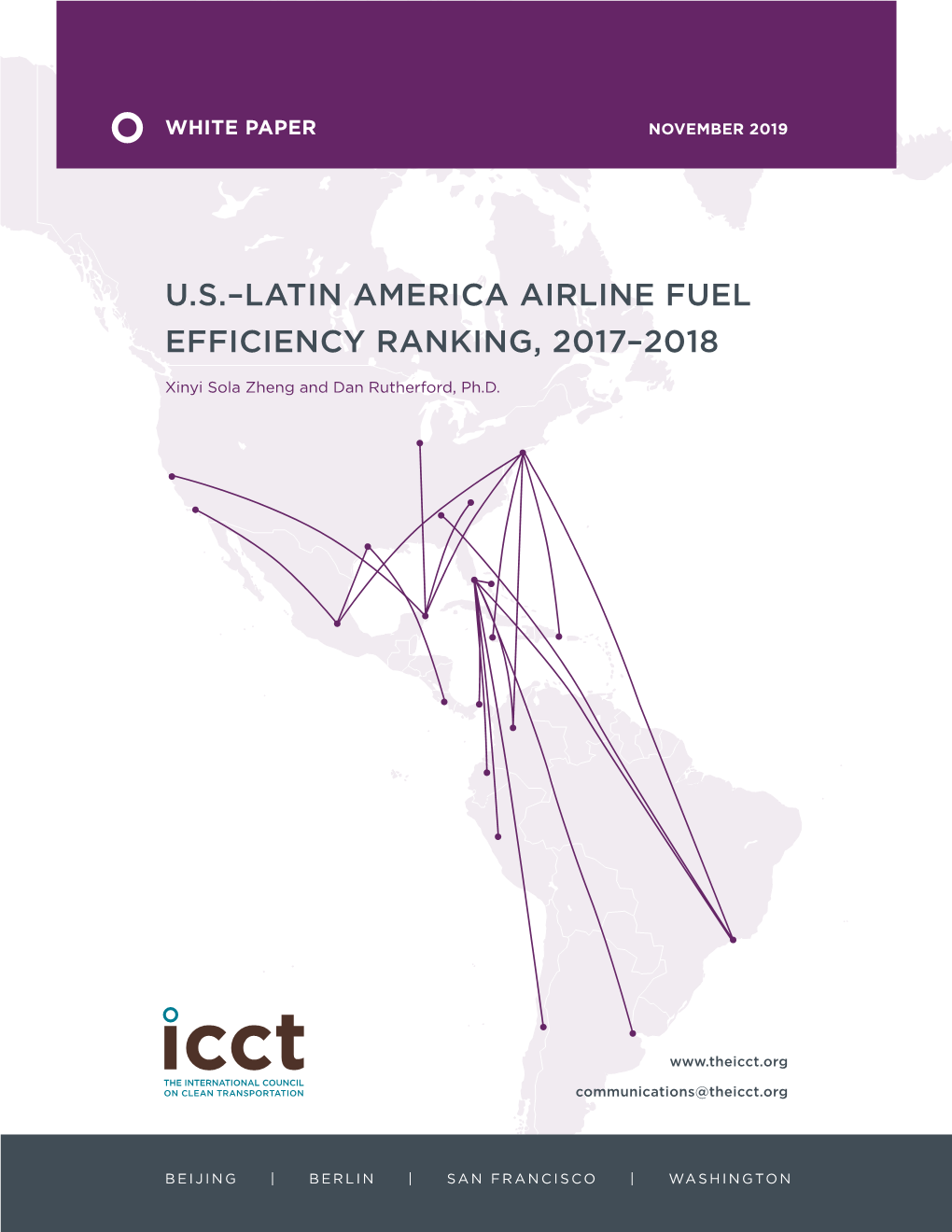 U.S.–Latin America Airline Fuel Efficiency Ranking, 2017–2018