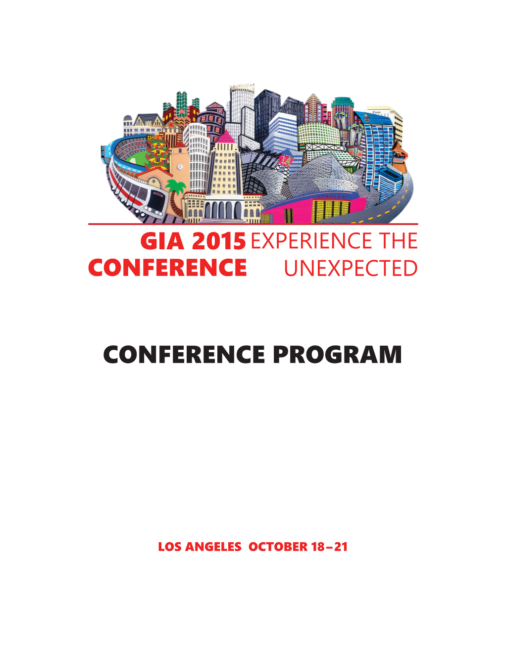 Gia 2015 Conference Program Sunday 10 Grantmakers in the Arts 2015 Conference