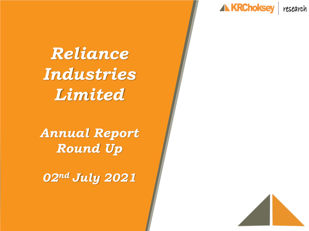 Reliance Industries Limited