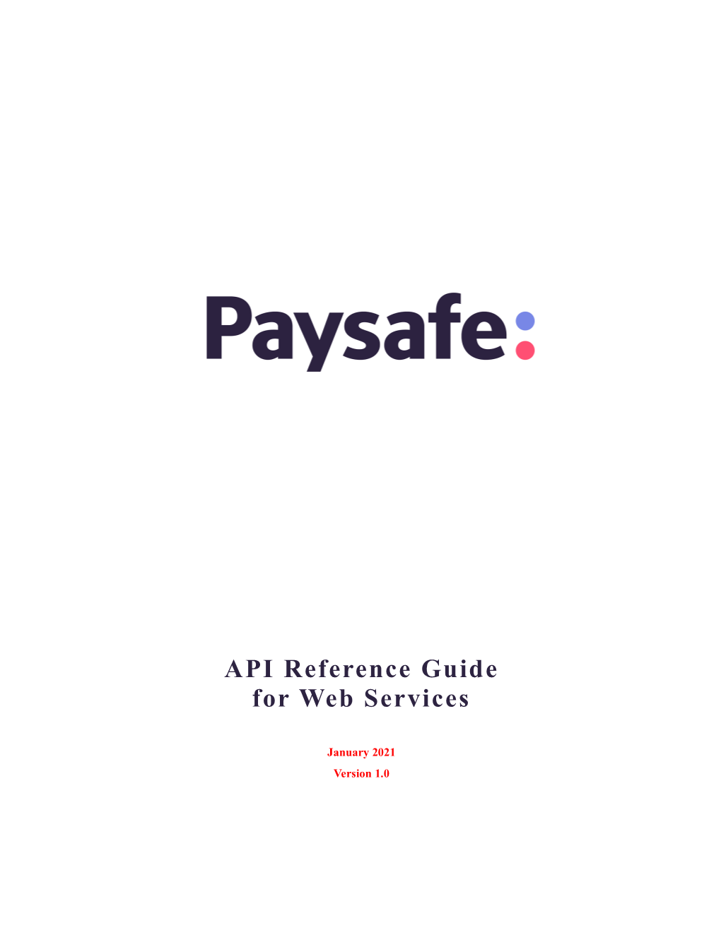 Web Services API Guide