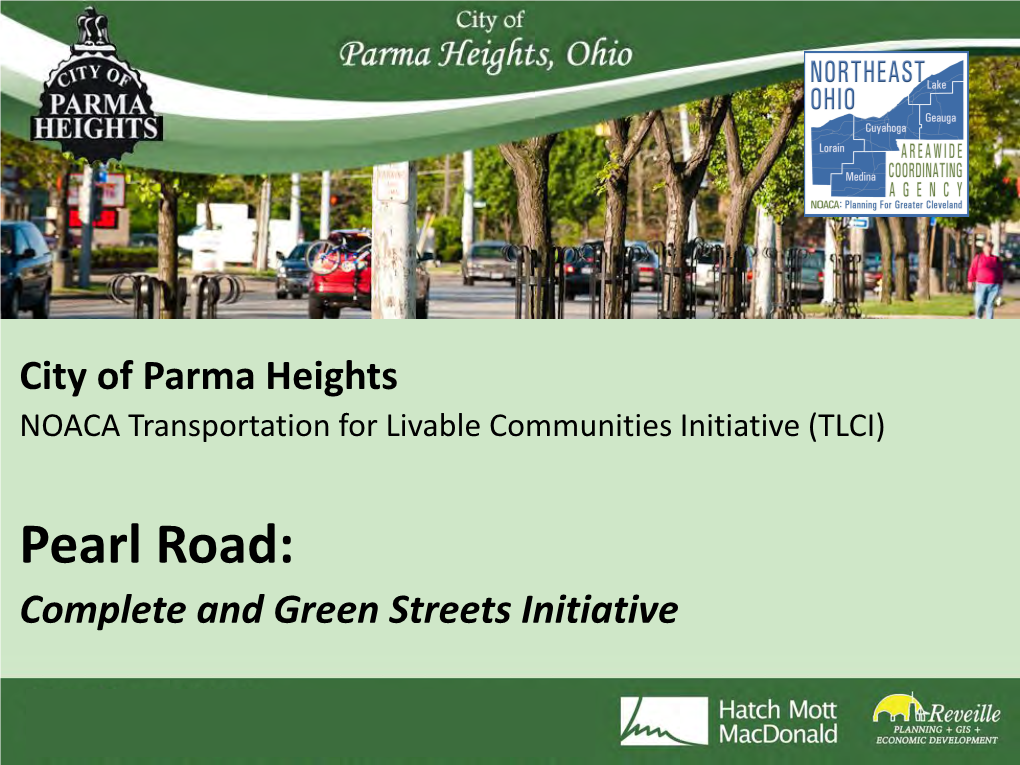 Pearl Road: Complete and Green Streets Initiative