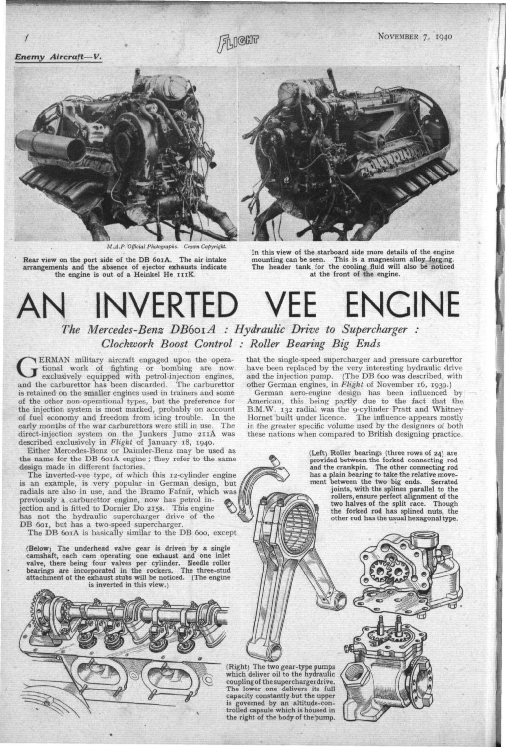 An Inverted Vee Engine