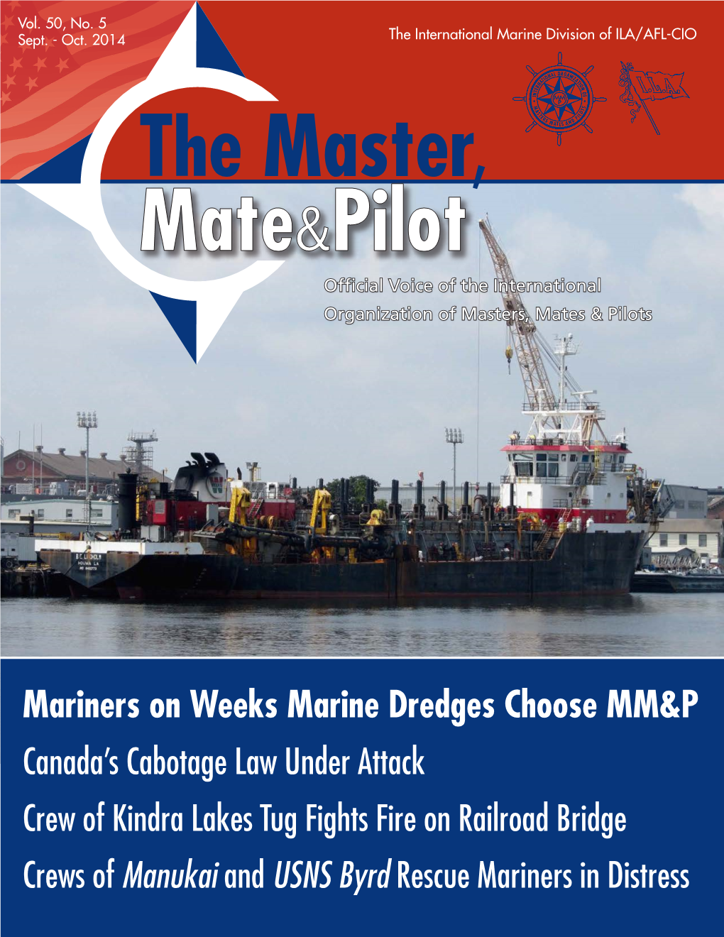 Mariners on Weeks Marine Dredges Choose MM&P