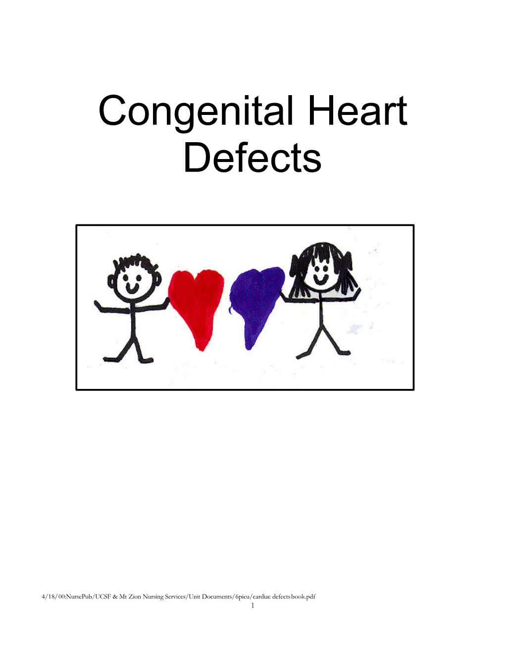 Congenital Heart Defects