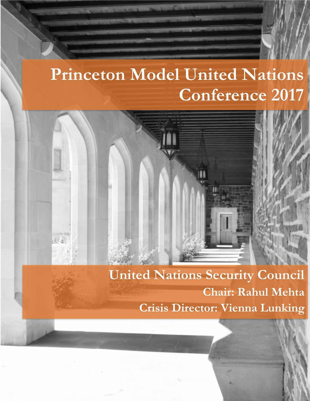 Princeton Model United Nations Conference 2017