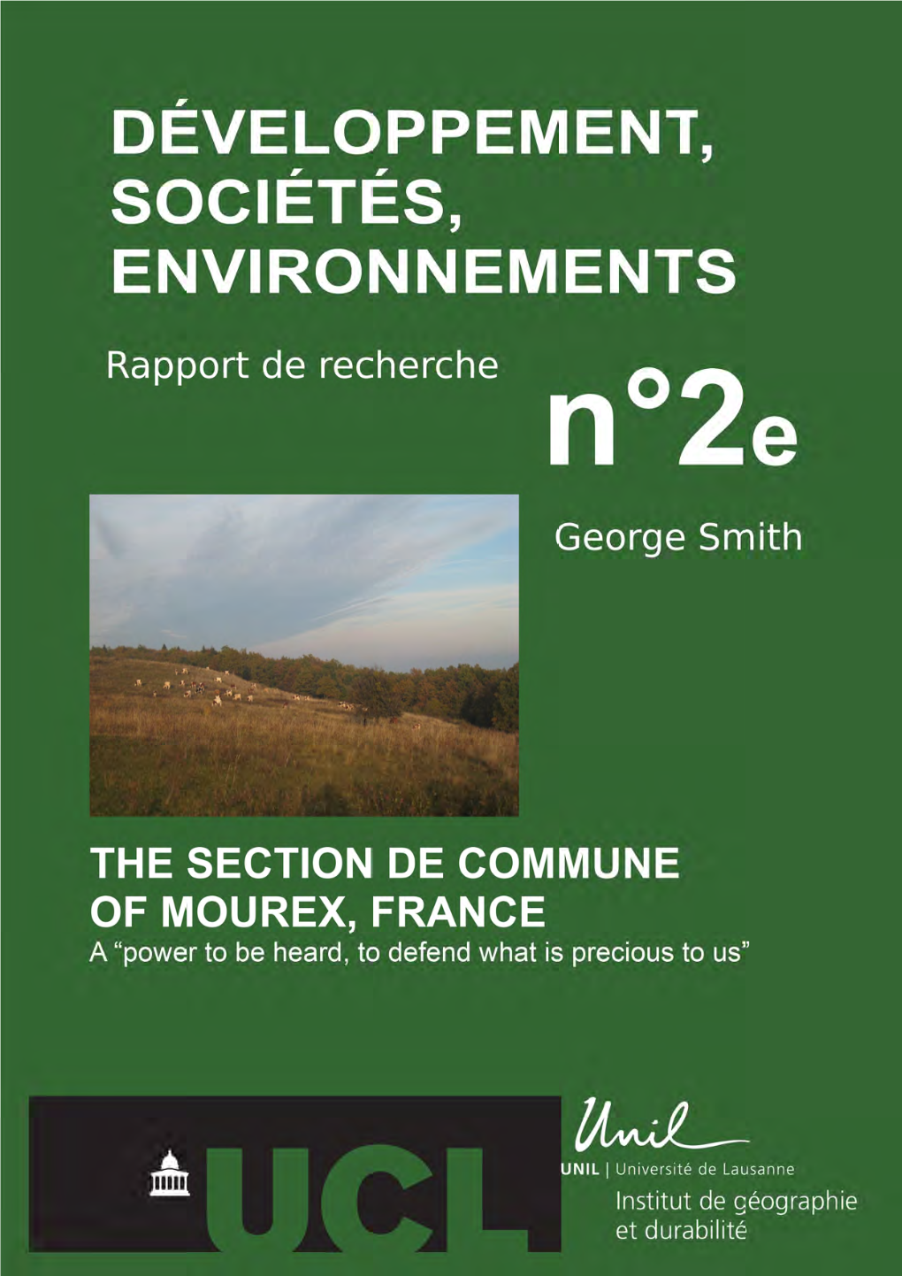 Report on the Section De Commune of Mourex FINAL Gw.Odt