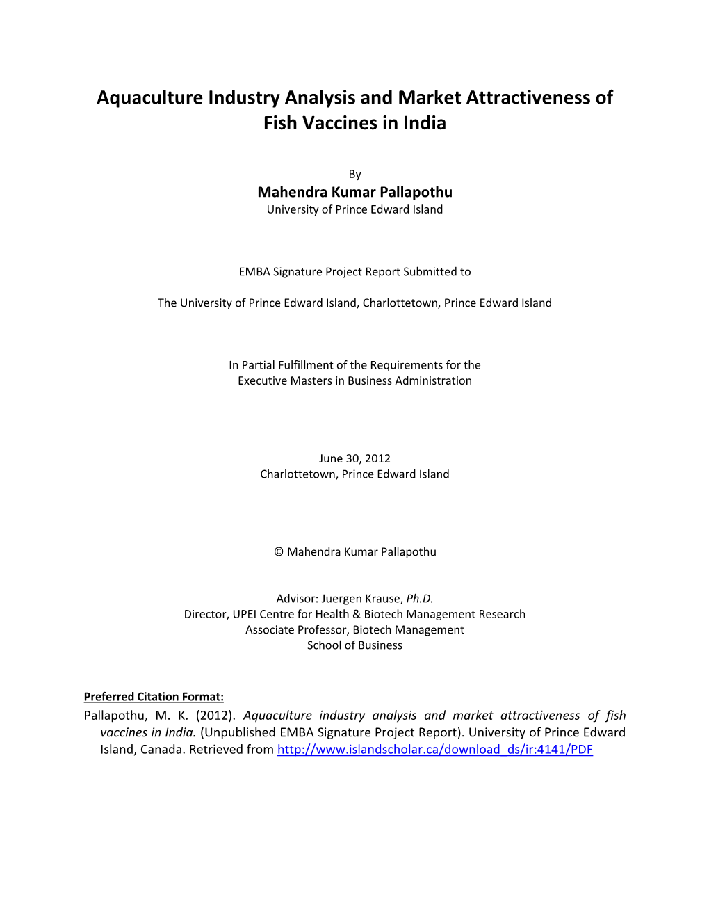 Aquaculture Industry Analysis and Market Attractiveness of Fish Vaccines in India