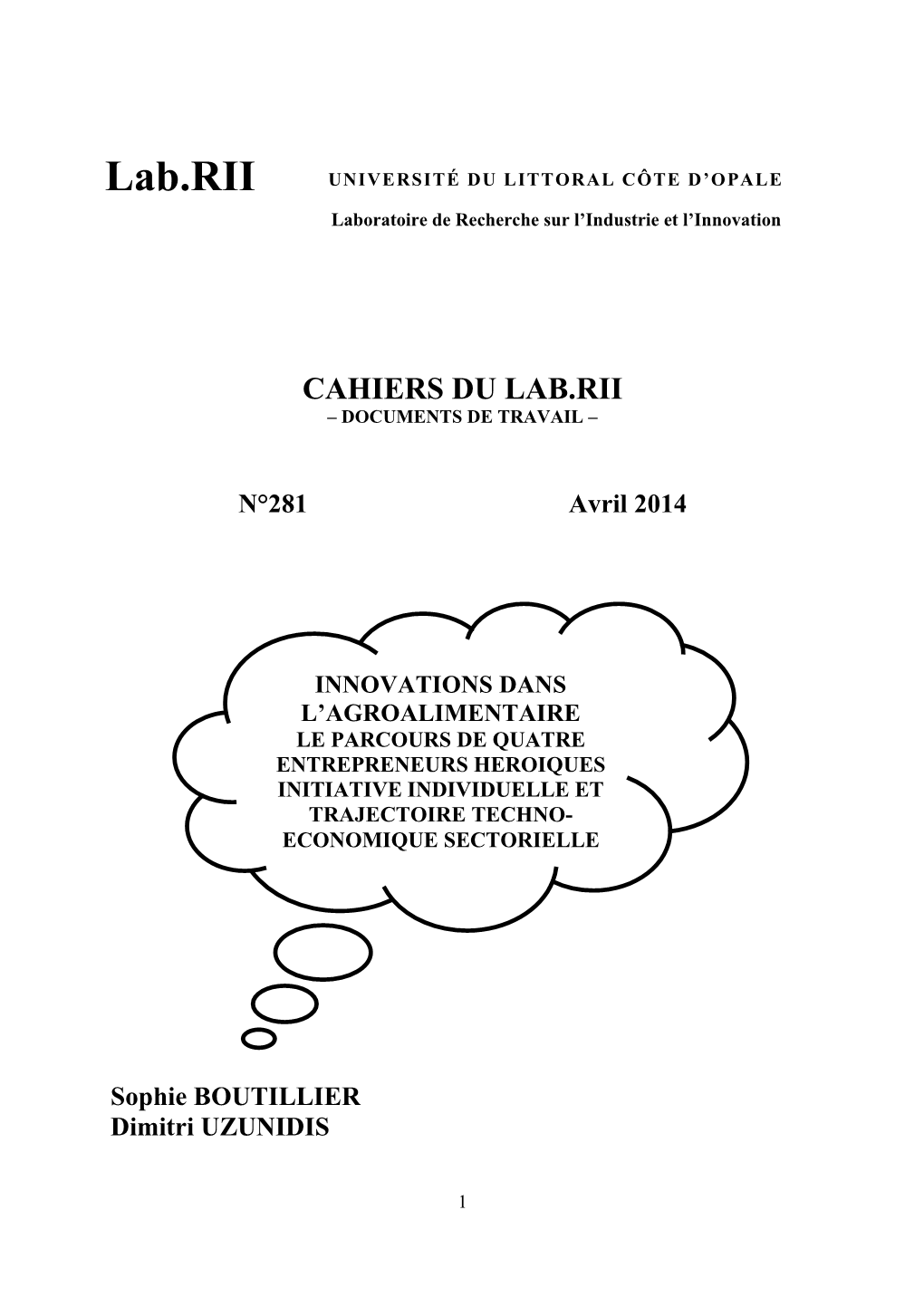 N°281 Avril 2014